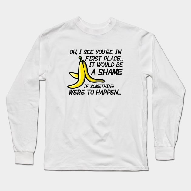 Banana Peel Long Sleeve T-Shirt by Venus Complete